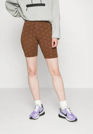 Nike AIR Bike Shorts Marrón Dorado