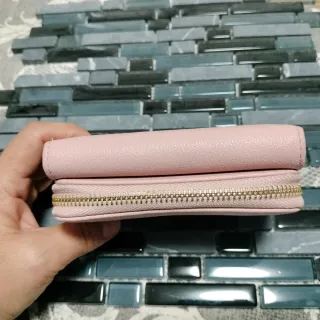 Cartera monedero rosa