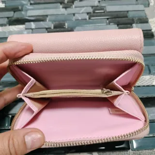 Cartera monedero rosa