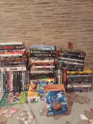 Colección DVDs Películas y Series (Inglés)