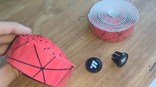 Cinta Manillar Bicicleta Carretera Roja