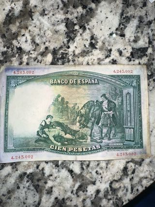 Billete 100 Pesetas Banco de España 1931
