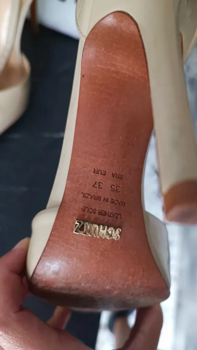 Décolleté Schutz Beige Tg. 37