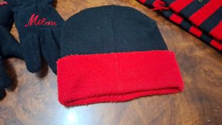 Cappellino, guanti e sciarpa ACM Milan
