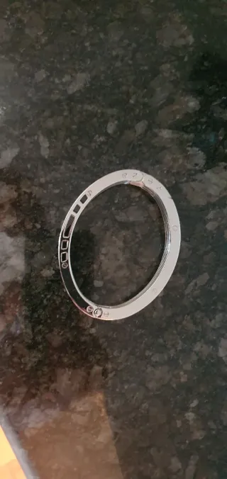 Bracciale Acciaio Uomo Argento
