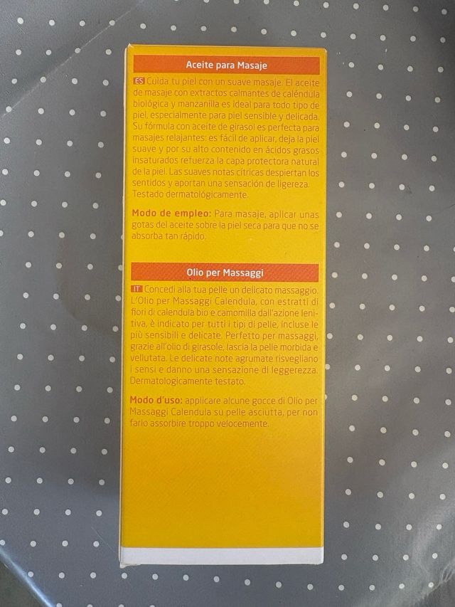 Aceite para Masaje Weleda Caléndula