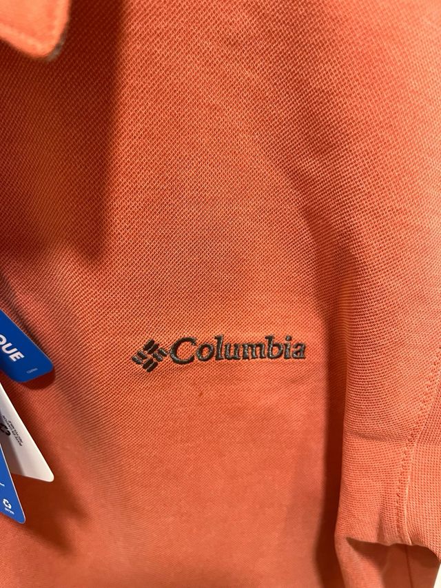 Polo Columbia Naranja Talla M/S