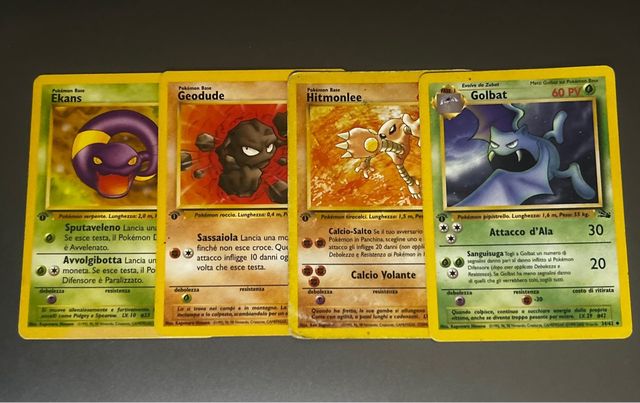 Carte Pokémon Fossil set 1st edition