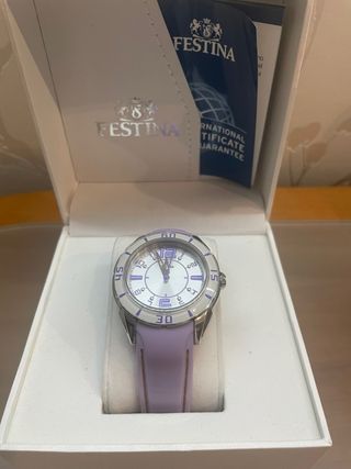 Reloj Festina mujer lila modelo f16492
