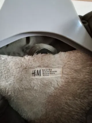 Parka de H&M forrada niño