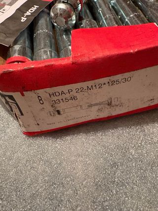 Tacos Hilti HDA-P para hormigón