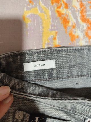 Pantalón Calvin Klein Jeans Gris