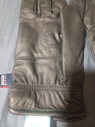 Guantes de Piel Dragon P-88 Negros