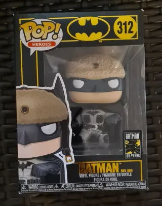 3 Funko Pop Batman y Bat-Mite