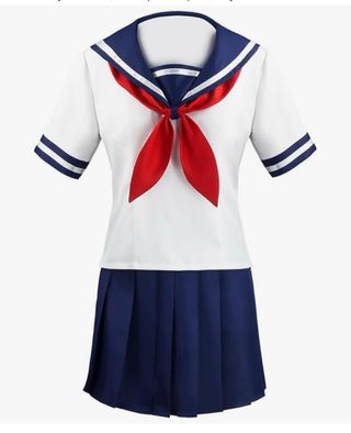 Disfraz Anime Estilo Marinero Niña 10/12 años