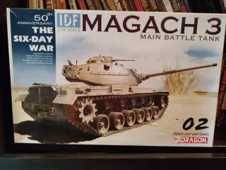 Maqueta IDF Dragon 1/35 Tanque Magach 3 IDF 1/35
