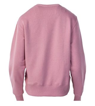 Sudadera Guess Rosa Logo Triángulo