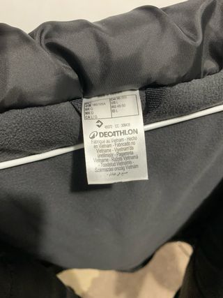 Chaqueta de esquí Wedze Negra talla (L)