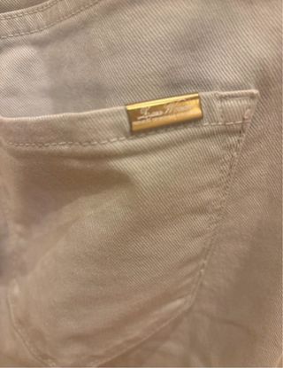 Pantalones pitillo grises