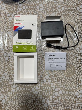 Disco Duro Externo Toshiba Canvio Basics 2TB