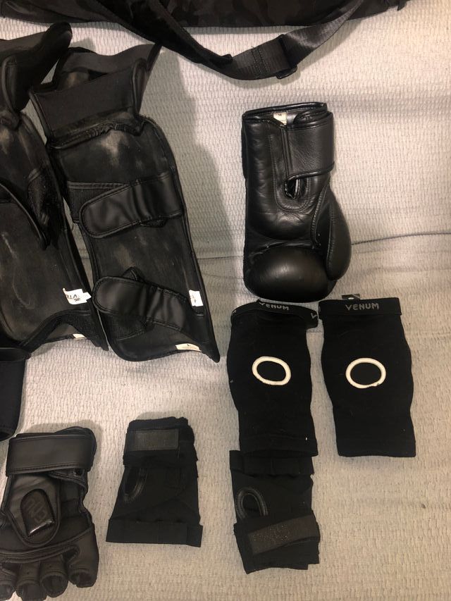 Set Venum Total Black