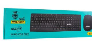 Teclado inalámbrico con ratón
