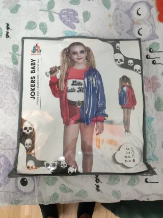 Disfraz Harley Quinn Partilandia Talla 13-15