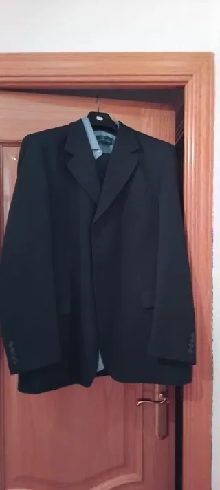 Traje de chaqueta y chaleco caballero T.54