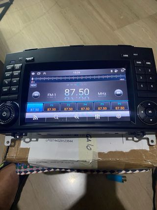 Pantalla Mercedes Android Auto 7”