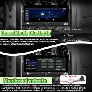 Radio Coche 1 DIN AWESAFE Universal