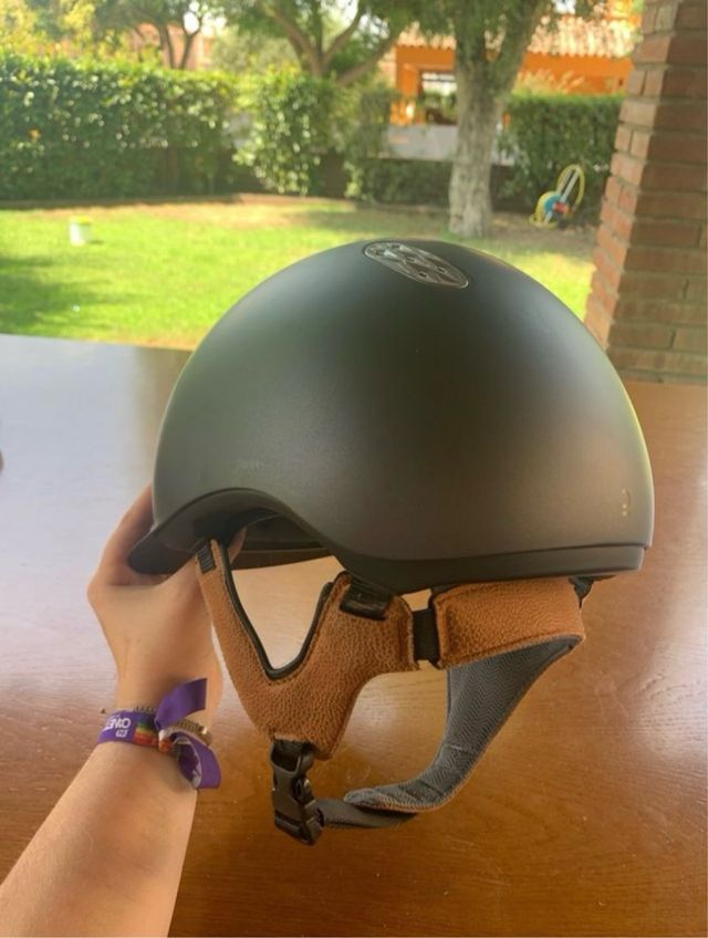 Casco Hípica Negro