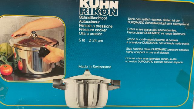 Olla rápida Duromatic Kuhn Rikon 5L