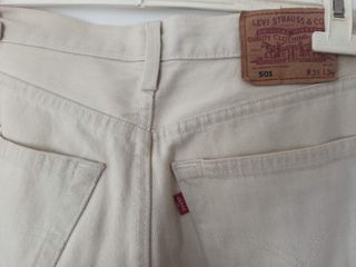 Pantalón Levi's 501 Beige Talla W31 L34