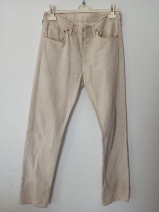 Pantalón Levi's 501 Beige Talla W31 L34
