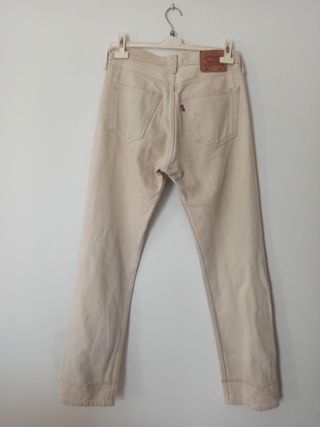 Pantalón Levi's 501 Beige Talla W31 L34