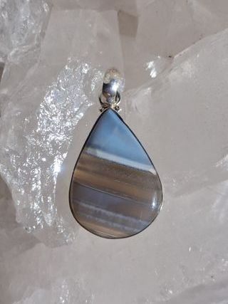Colgante de Ópalo Owyhee en Plata de Ley