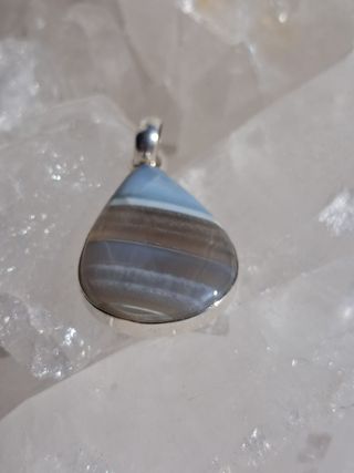Colgante de Ópalo Owyhee en Plata de Ley