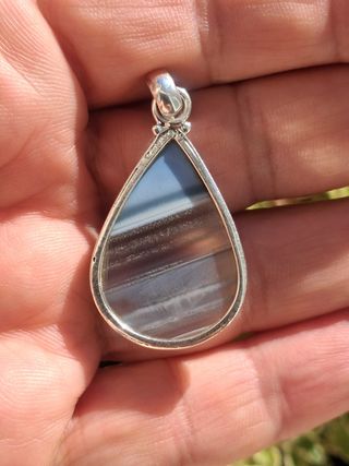 Colgante de Ópalo Owyhee en Plata de Ley