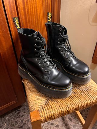 Botas Dr. Martens Jadon Plataforma Piel