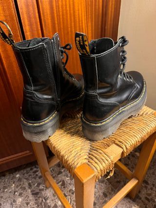 Botas Dr. Martens Jadon Plataforma Piel