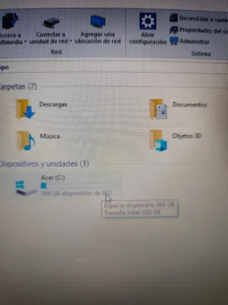 Portátil Acer Aspire F 15 negro