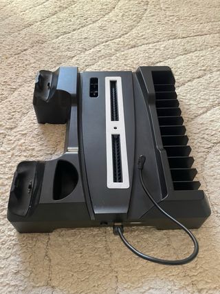 Base Carga PS5 SLIM con Ventilador