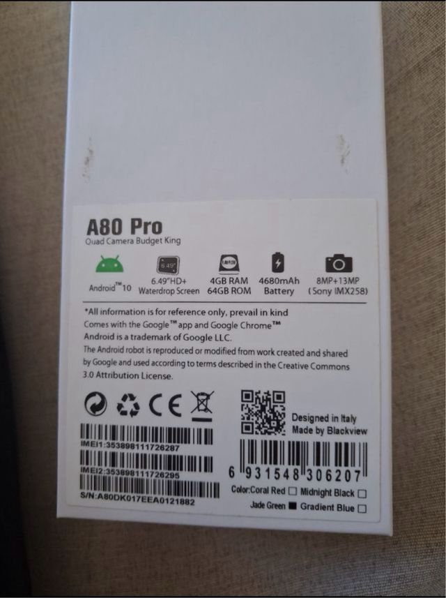 Blackview A80 Pro Verde