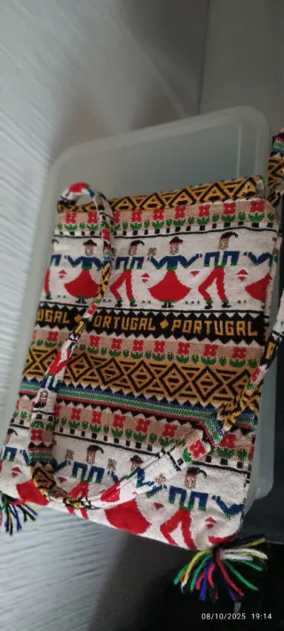 Bolso de mano Portugal multicolor