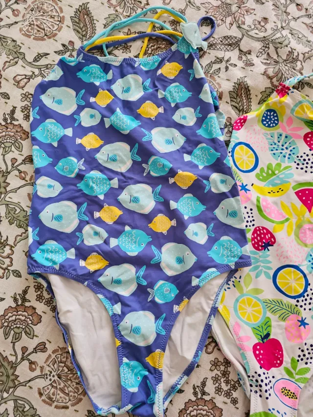 2 Bañadores kids Niña Talla 11/12