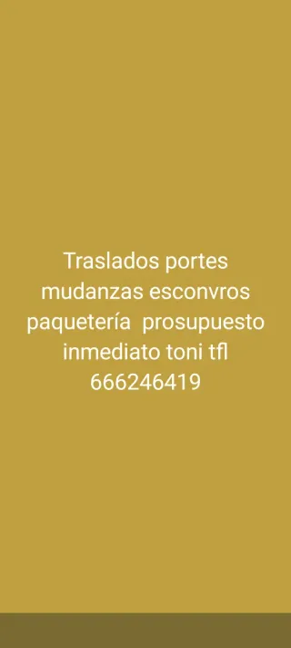 Mudanzas portes