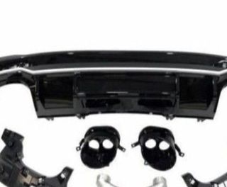 Difusor Trasero Audi A4 2020+ Look RS4