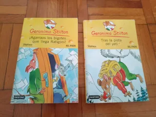 Lote Gerónimo Stilton español