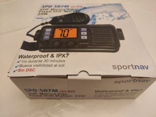 Radio (emisora)VHF Fija SPO-507M Sportnav sin DSC