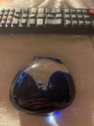Sasso Vetro Murano Fermacarte Blu